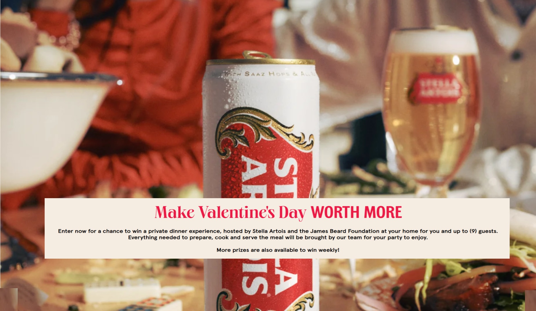 Stella Artois X JBF Sweepstakes Win Instant Win