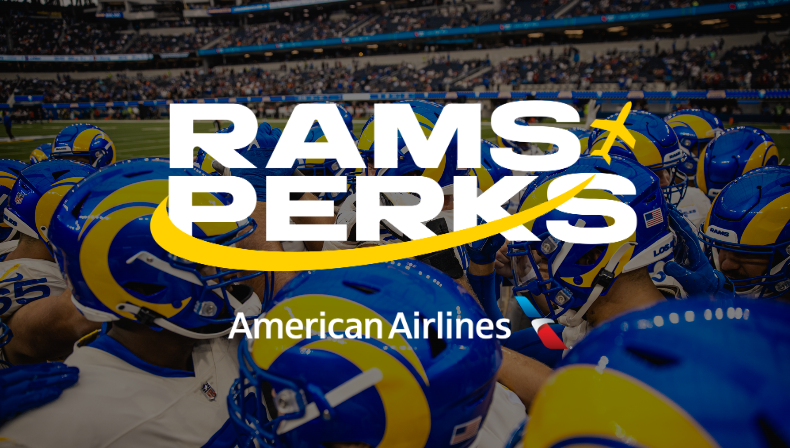American Airlines X Rams Perks Away Game Sweepstakes