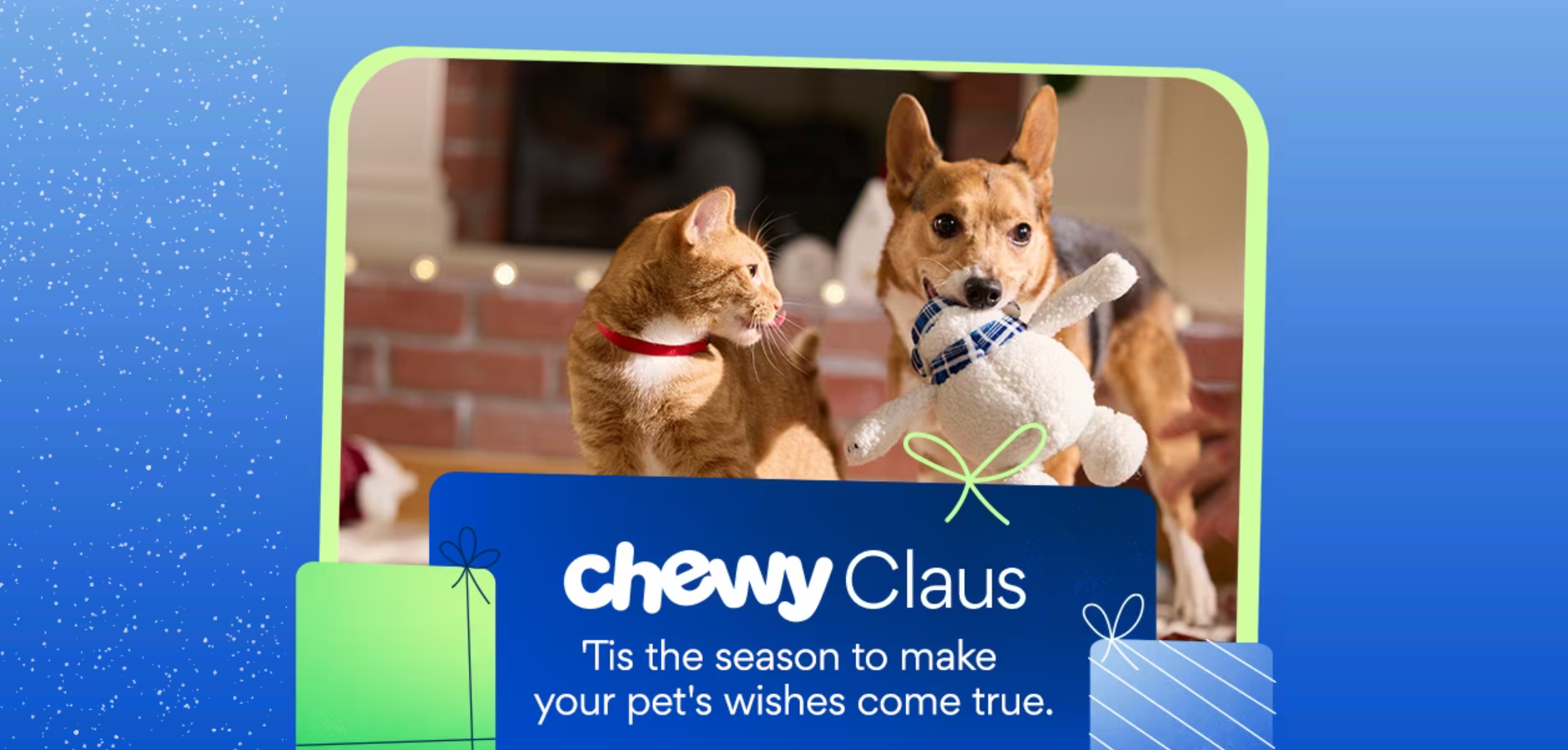 Chewy Claus Sweepstakes Win Instant Win