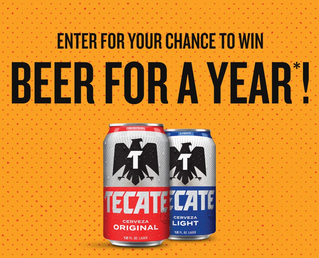 TECATE Beer for a Year 2024 Sweepstakes