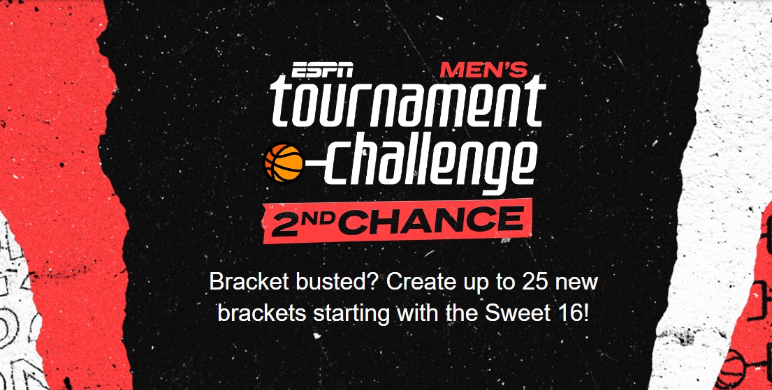 ESPN 2024 Men’s Tournament Challenge Second Chance