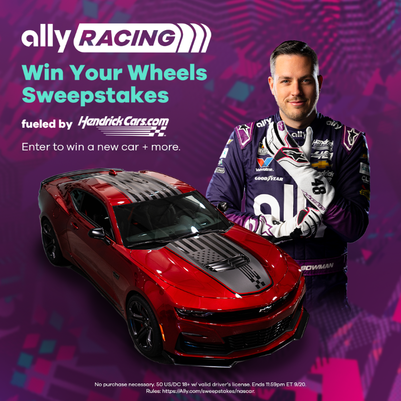 Ally Win Your Wheels Sweepstakes