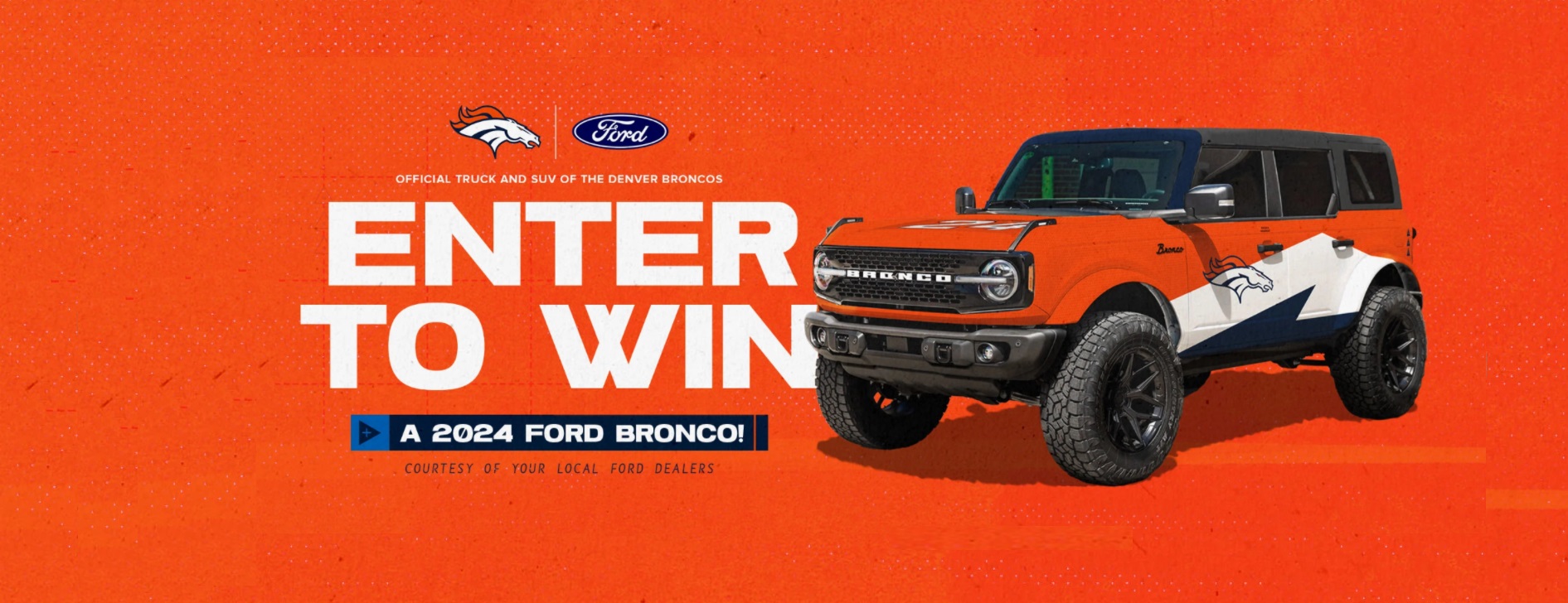 Broncos Ford Bronco Enter to Win Sweepstakes