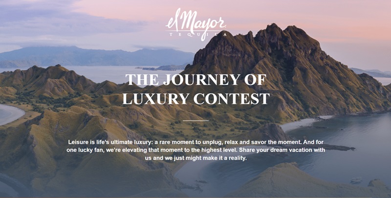 El Mayor Tequila Journey of Luxury Contest