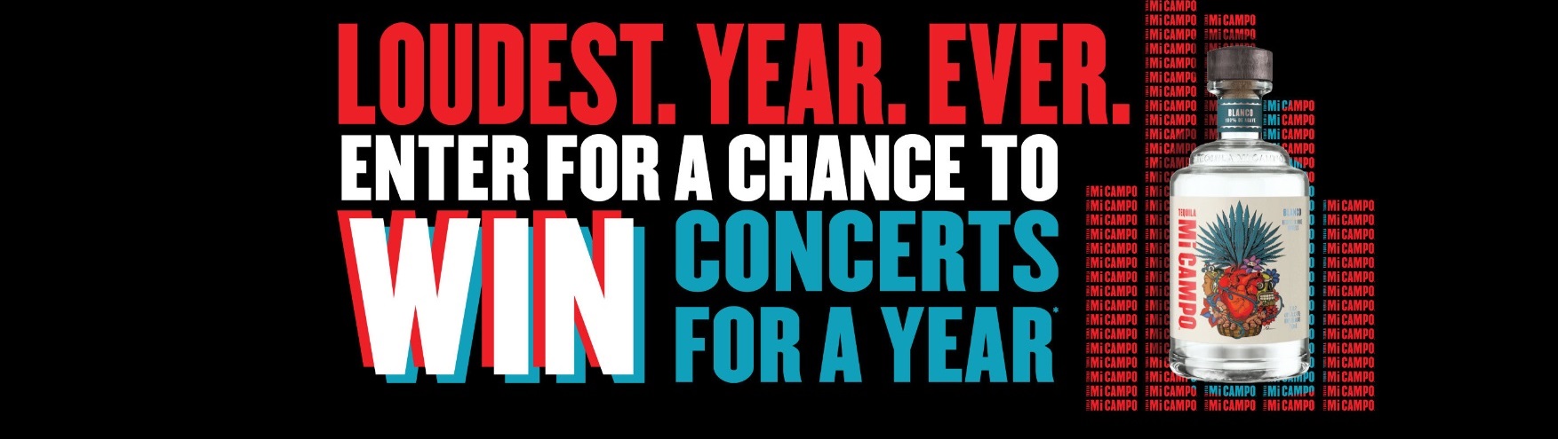 Mi CAMPO All The Concerts Sweepstakes