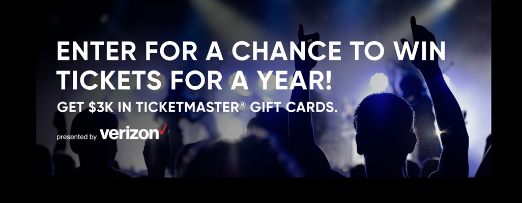 Verizon Tickets for a Year Sweepstakes