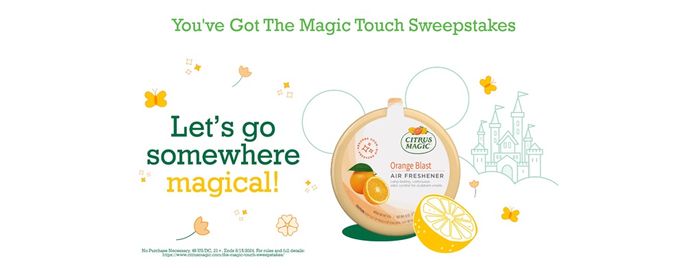 You’ve Got the Magic Touch Sweepstakes