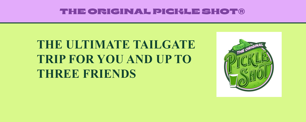 TOPS Off Your Tailgate Sweepstakes