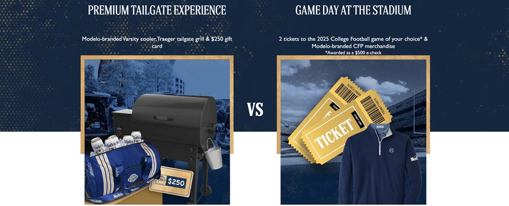 Modelo College Football Playoff 2024 Sweepstakes