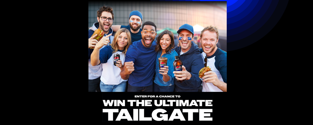 Better With Pepsi Tailgate Sweepstakes