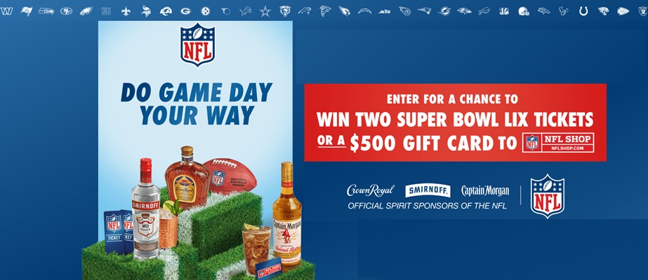 Do Game Day Your Way Sweepstakes