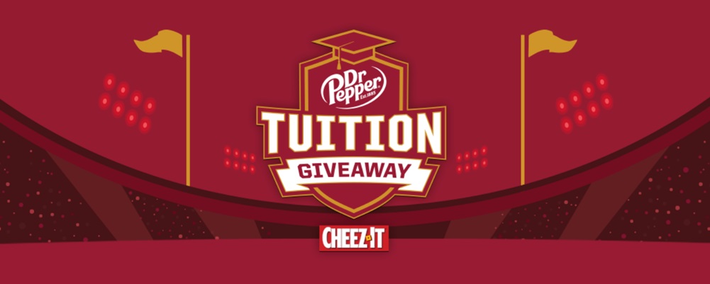 Dr Pepper and Cheez-It Tuition Giveaway 2024