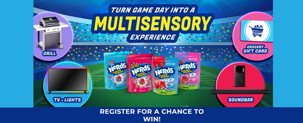 Nerds Ultimate Game Day Sweepstakes