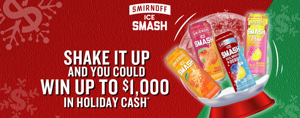 Smirnoff Ice Holiday Gamification Sweepstakes