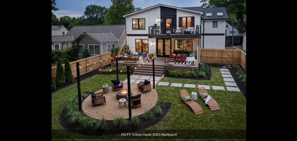 HGTV Urban Oasis 2024 Sweepstakes