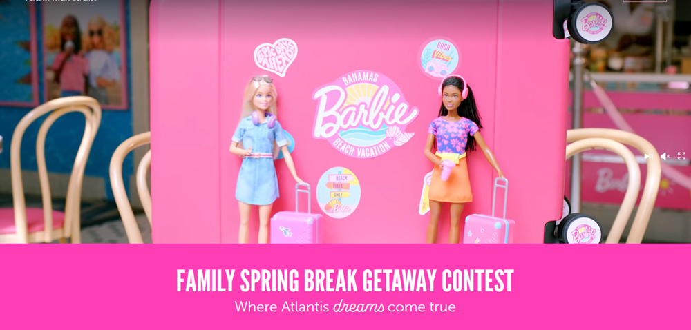 Barbie Bahamas Beach Vacation Contest