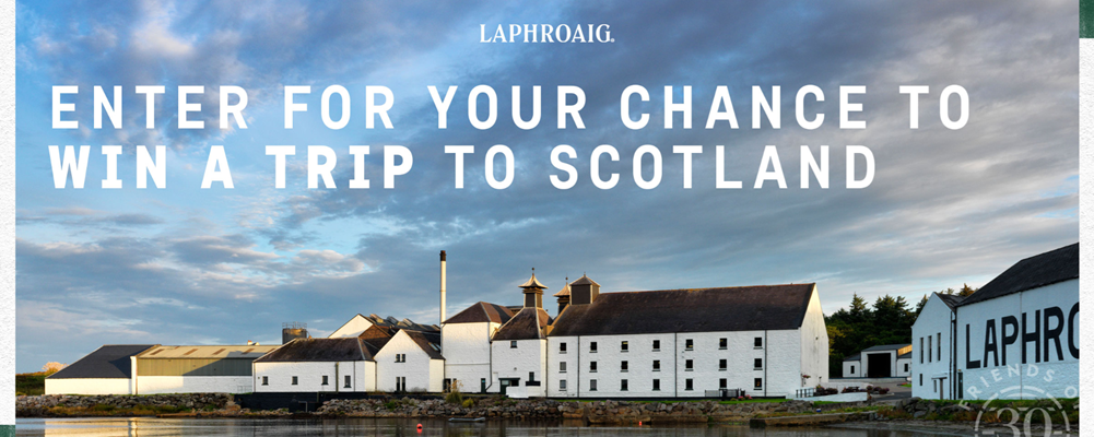 Jim Beam Friends of Laphroaig Sweepstakes