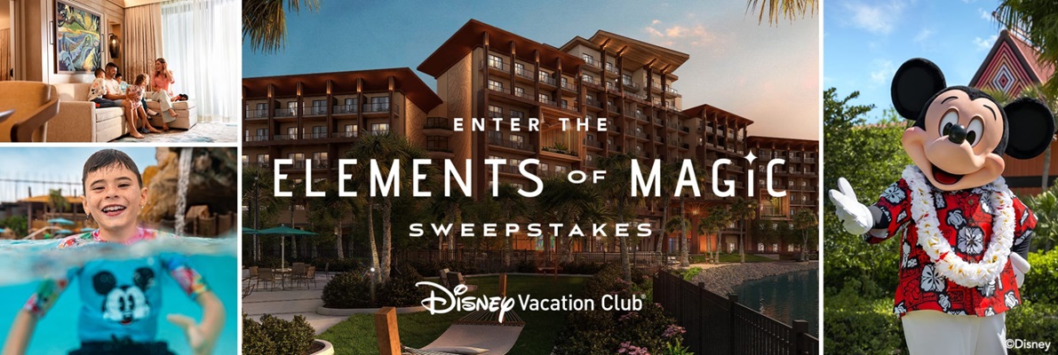 DISNEY VACATION CLUB Elements of Magic Sweepstakes