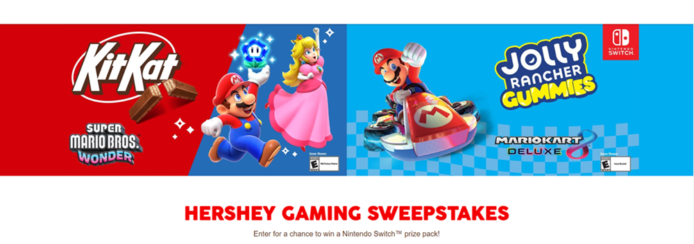 Hershey Gaming Sweepstakes